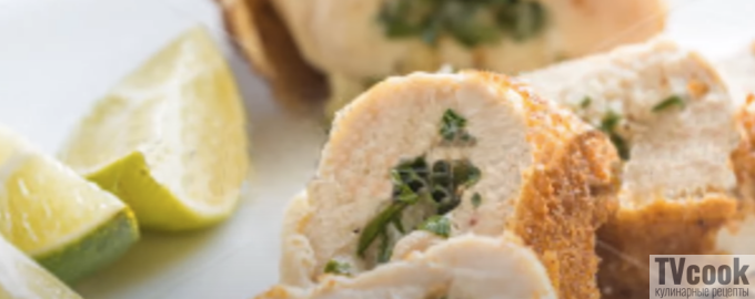 Котлета по-киевски из бедра курицы