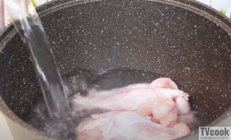 гороховый суп варим мясо