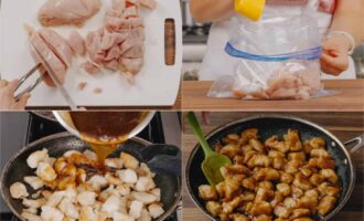 Курица с мёдом и чесноком