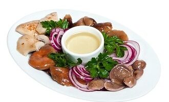 Маринованные рыжики