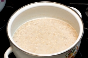 Овсяная каша с сыром