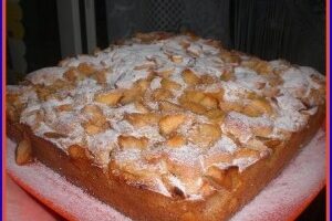 Классический яблочный пирог с корицей