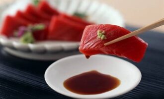 Мясо по-японски сырое