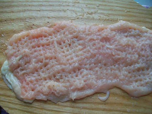 Куриная слойка