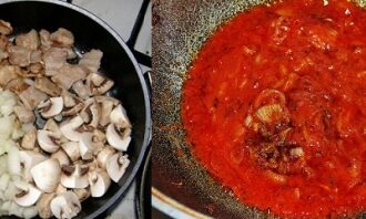 Тушеная Курица по-итальянски