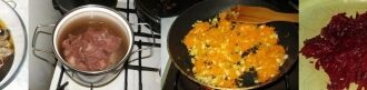 Борщ по-польски с колдунами и свекольным квасом