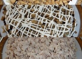 Салат 'Белая берёза' – пошаговый рецепт