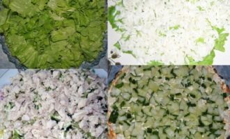 Салат «Ромашковое поле»: пошаговый рецепт
