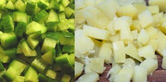 Рецепт салата «Ветка сирени» с рыбными консервами