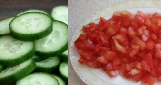 Рецепт салата 'Арбузная долька'