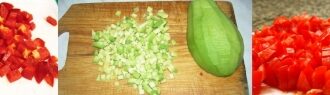 Рецепт салата «Свежесть» с овощами и легким соусом