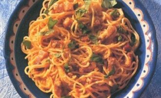 Карбонара с фрикадельками