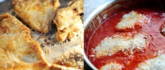 Курица по-пармски
