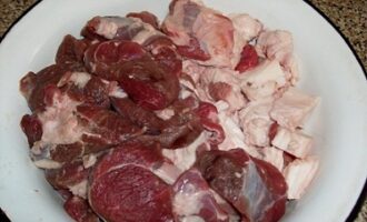 Баранина с картошкой в духовке