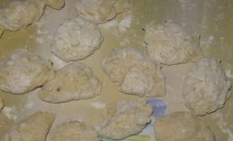 Картофельные клёцки с мясом