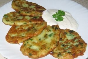 Кабачковые оладьи