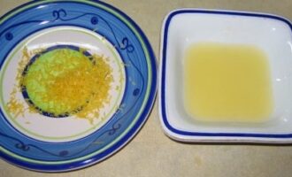 Лимонно-черничные оладушки