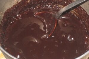 Шоколадная глазурь для выпечки