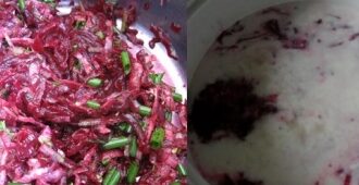Свекольник на кефире