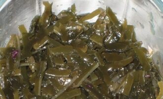 Салат из морской капусты "Русалочка"