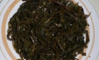 Салат из морской капусты "Русалочка"