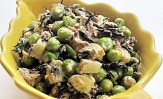 Салат из морской капусты "Русалочка"