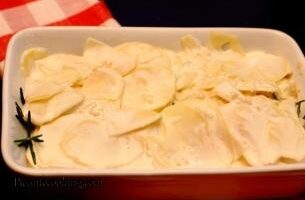 Гратен из картофеля
