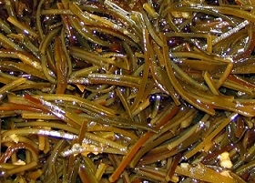 Диетический салат из морской капусты
