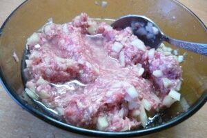 Драники с фаршем
