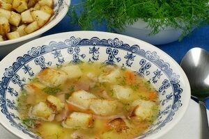 Гороховый суп с копченостями: пошаговый рецепт