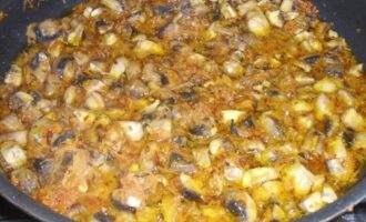 Вегетарианские голубцы с грибами и овощами
