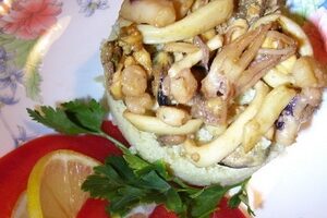 Кус-кус с морепродуктами: Пошаговый рецепт