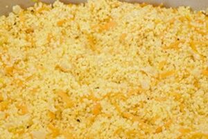 Овощной кус-кус с курагой и специями