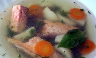 Рецепт ухи из форели