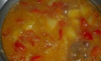 Домашний шулюм из баранины с овощами