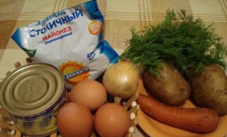 Салат «В лесу родилась ёлочка»