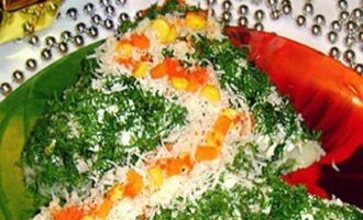 Салат «Нарядная ёлочка»