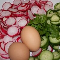 Классический польский бутербродный торт