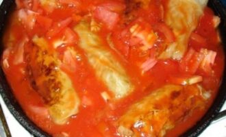 Голубцы с мясом и рисом: Пошаговый рецепт