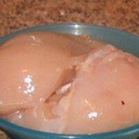 Рецепт канапе с мясом цыплёнка