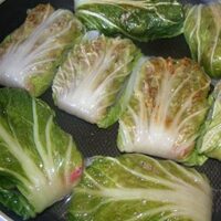 Рецепт китайских голубцов с овощами и соусом