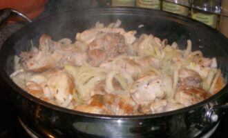 КЛАССИЧЕСКИЙ ЧАХОХБИЛИ ИЗ КУРИЦЫ НА СКОВОРОДЕ