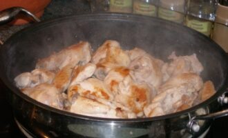 КЛАССИЧЕСКИЙ ЧАХОХБИЛИ ИЗ КУРИЦЫ НА СКОВОРОДЕ