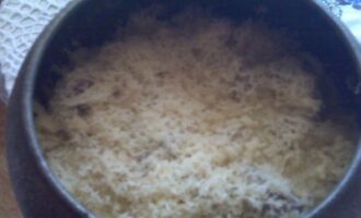 Запеченный форшмак с мясом