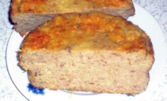 Запеченный форшмак с мясом
