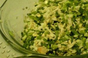 Жареные пирожки с яйцами