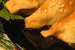 Слойки с грибами