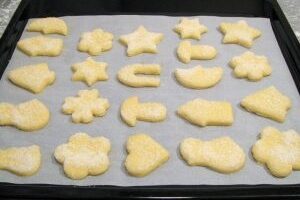Сырное хрустящее печенье
