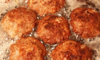Куриные биточки