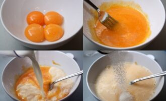 Торт из безе с шоколадным кремом
